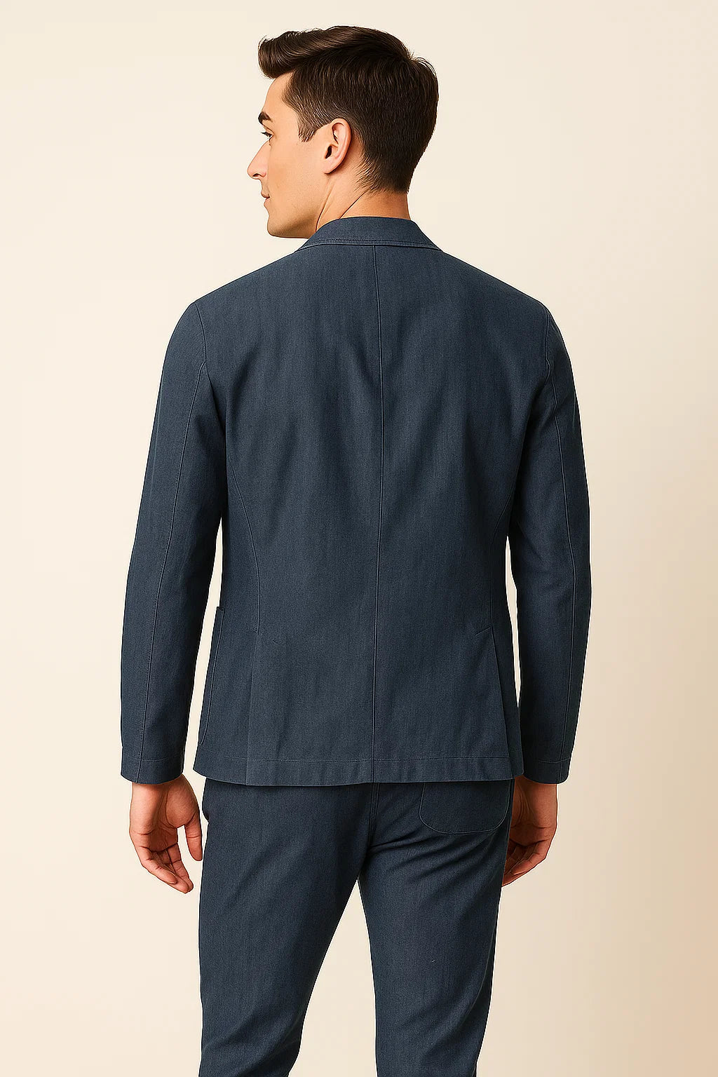 Elegant Men’s Summer Set - Blue