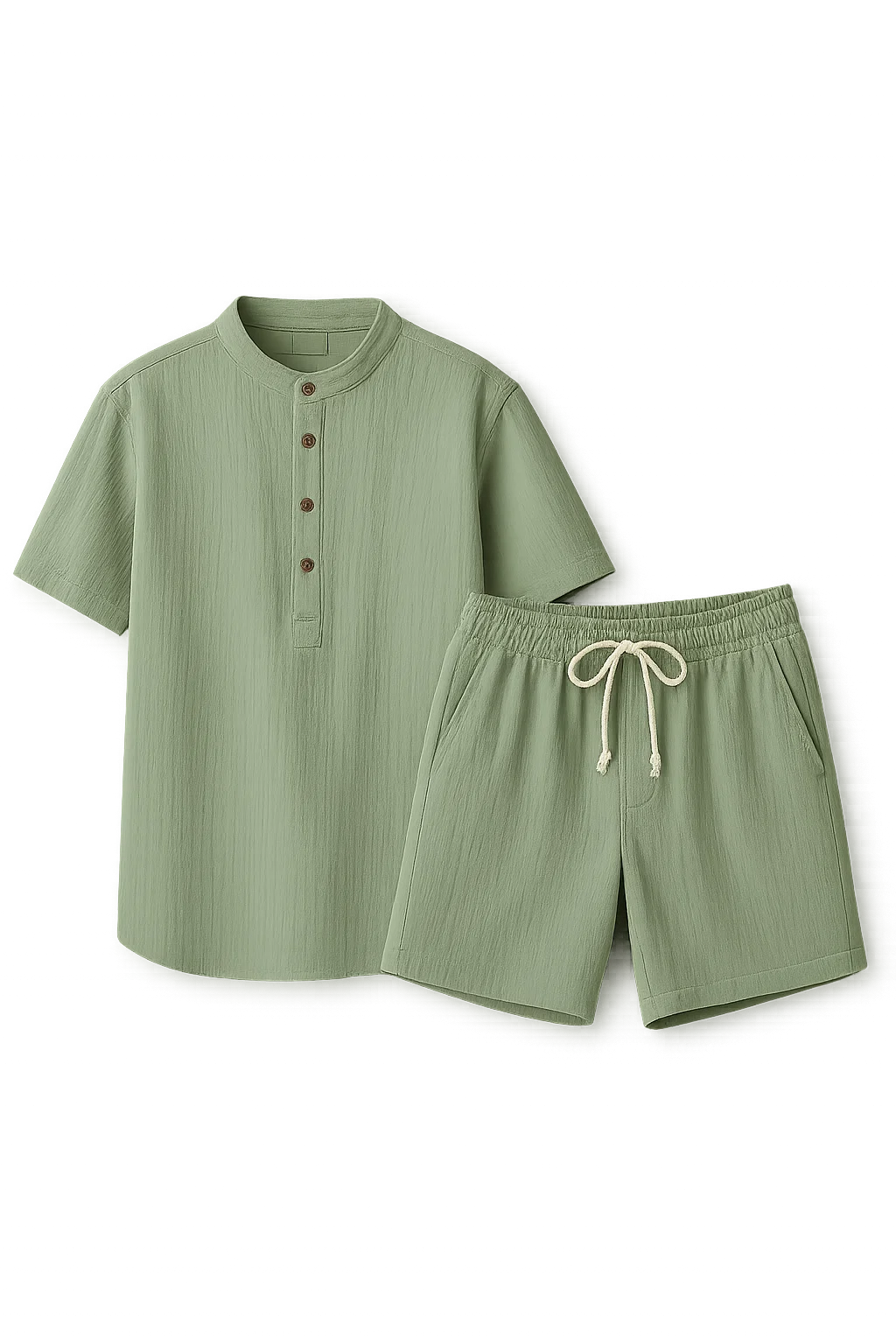 Elegant Men’s Summer Set - Green
