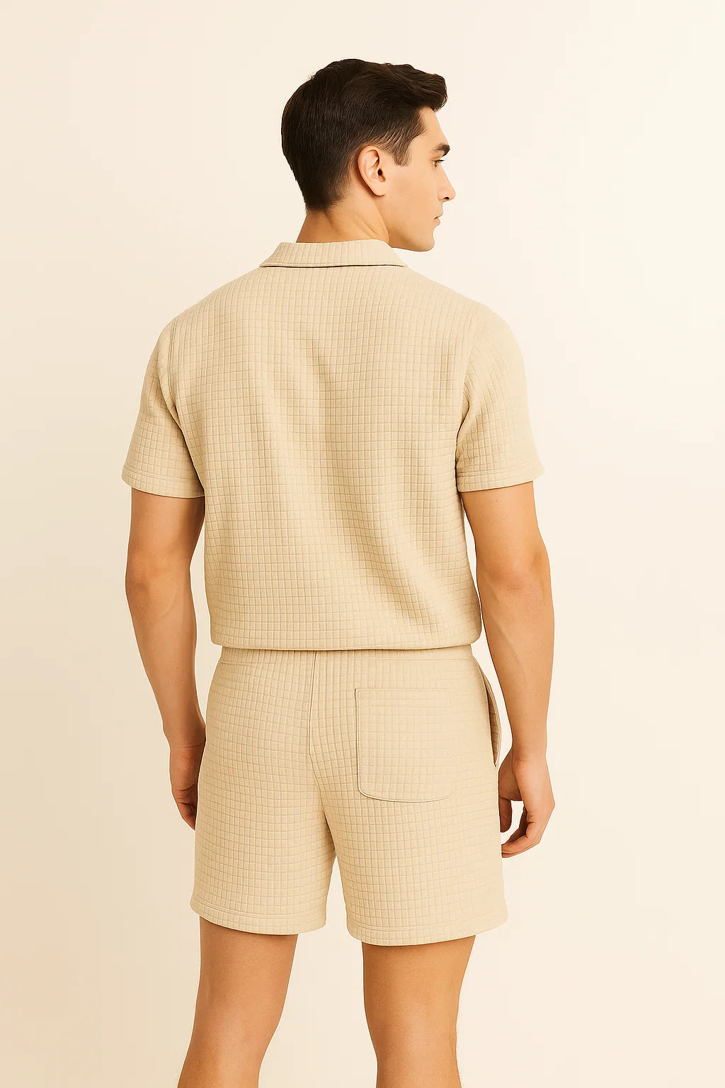 Trendy Men’s Summer Outfit - Beige