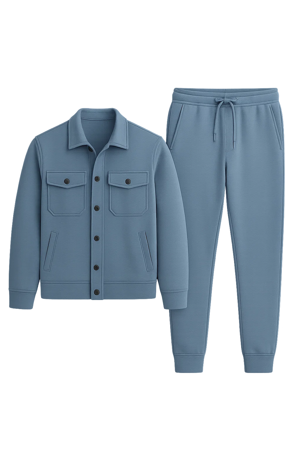 Vintage Style Men's Set – Light Blue