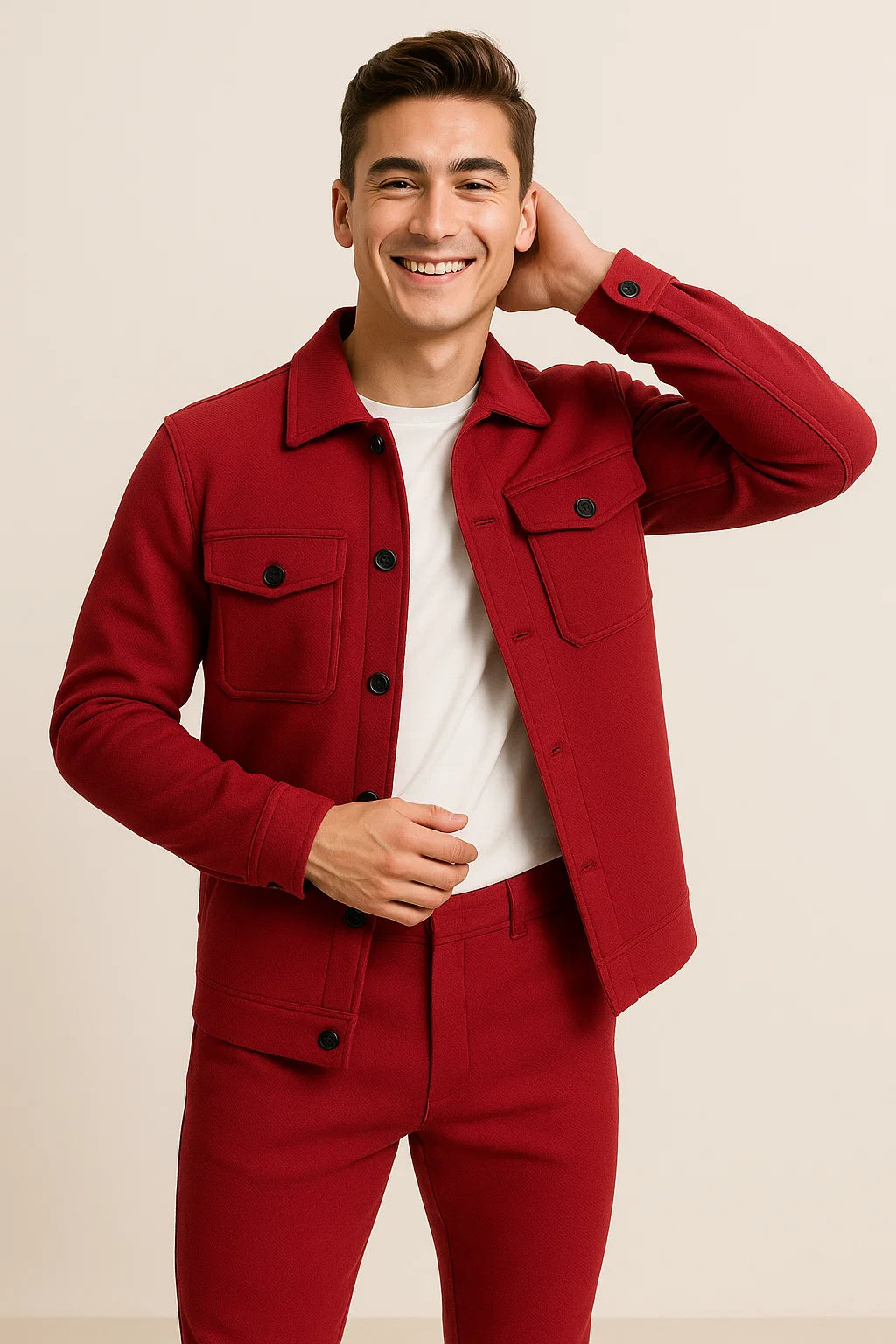 Men's Classic Set – Red