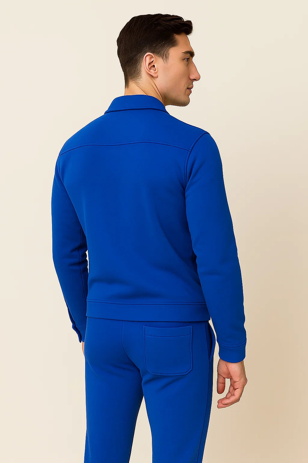 Vintage Style Men's Set – Dark Blue