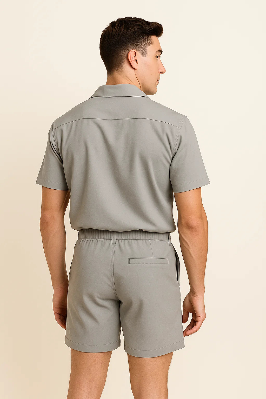 Modern Style Men's Set – Gray