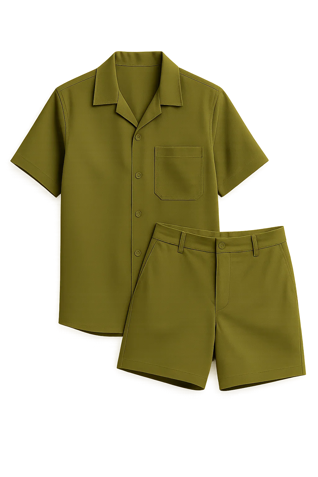 Modern Style Men's Set – Green