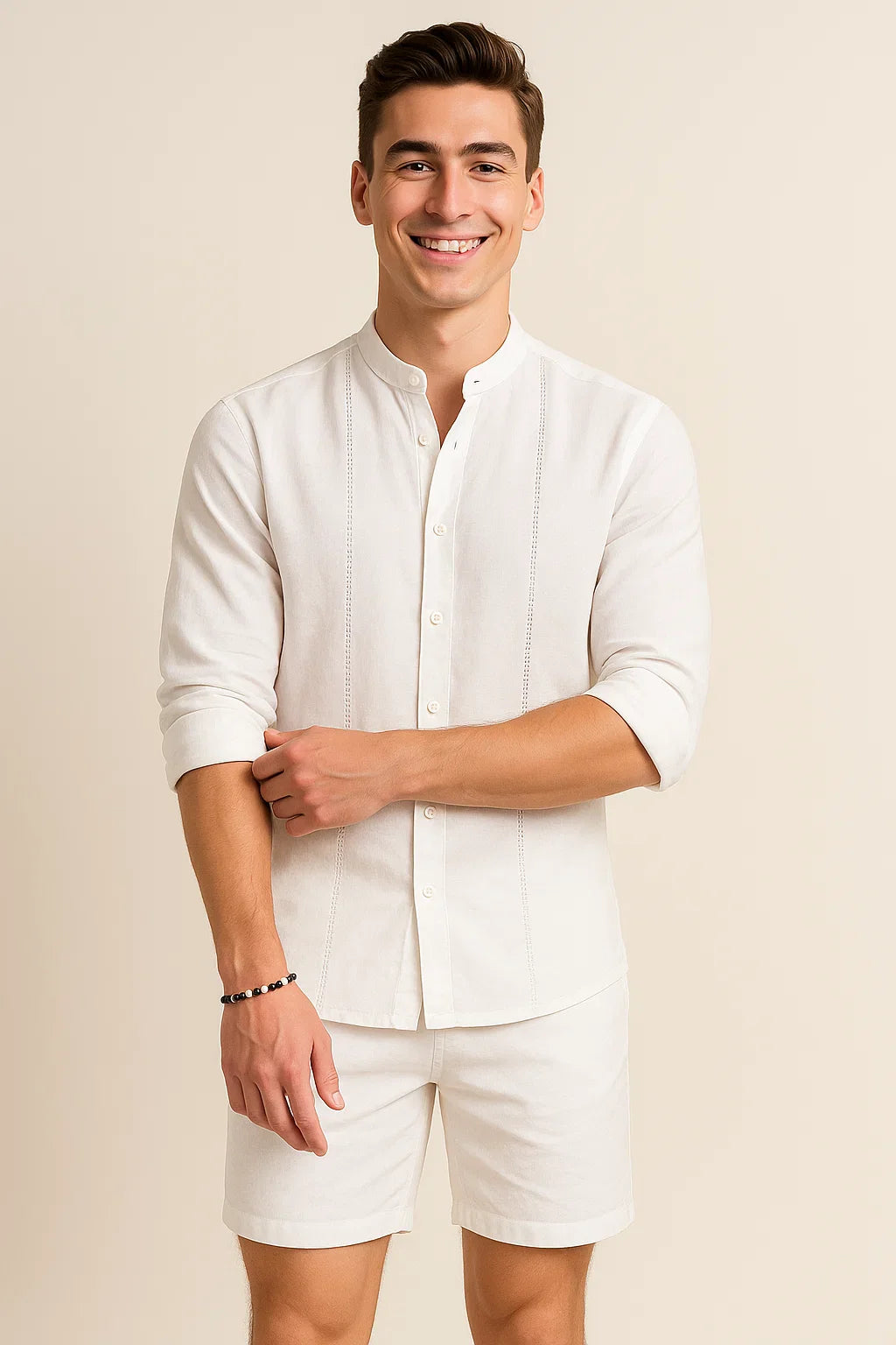 Men’s Elegant Shirt –  White