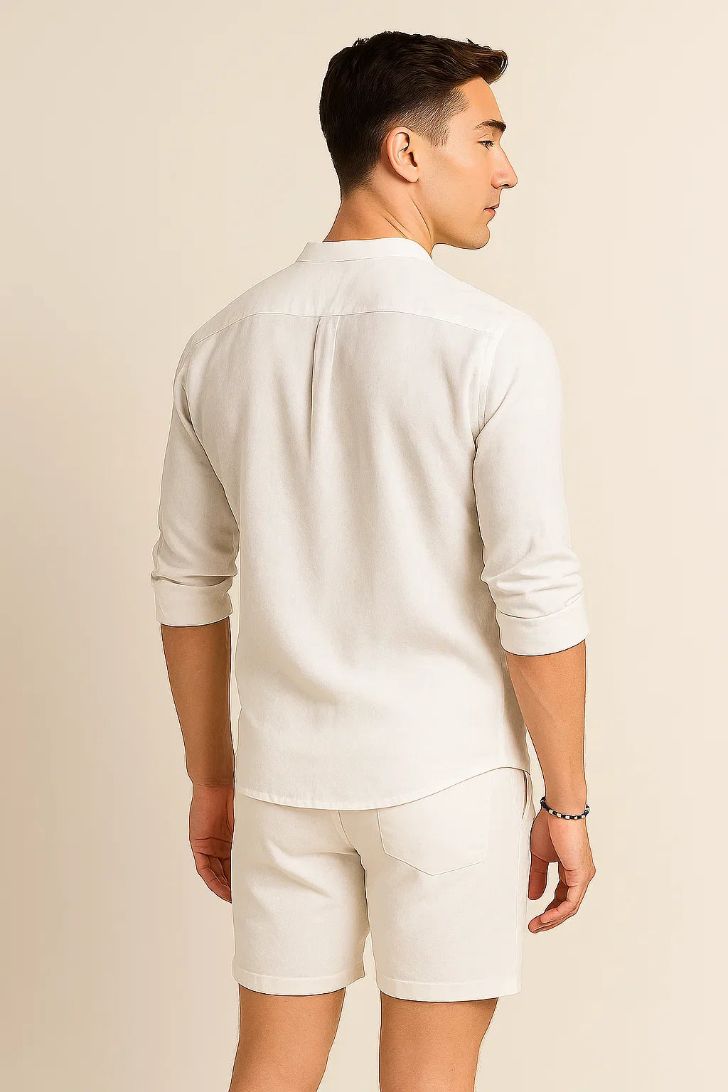 Men’s Elegant Shirt –  White