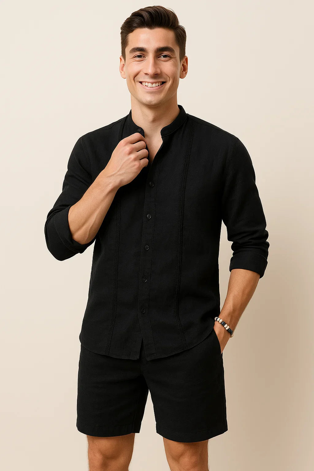 Men’s Elegant Shirt –  Black