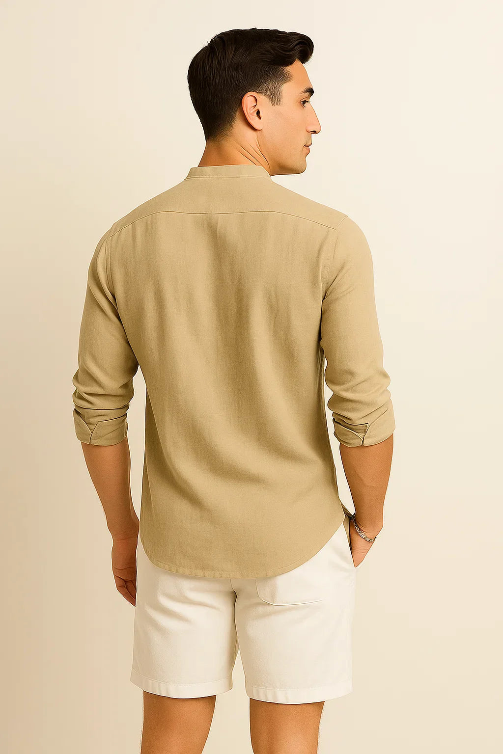 Men’s Elegant Shirt – Khaki