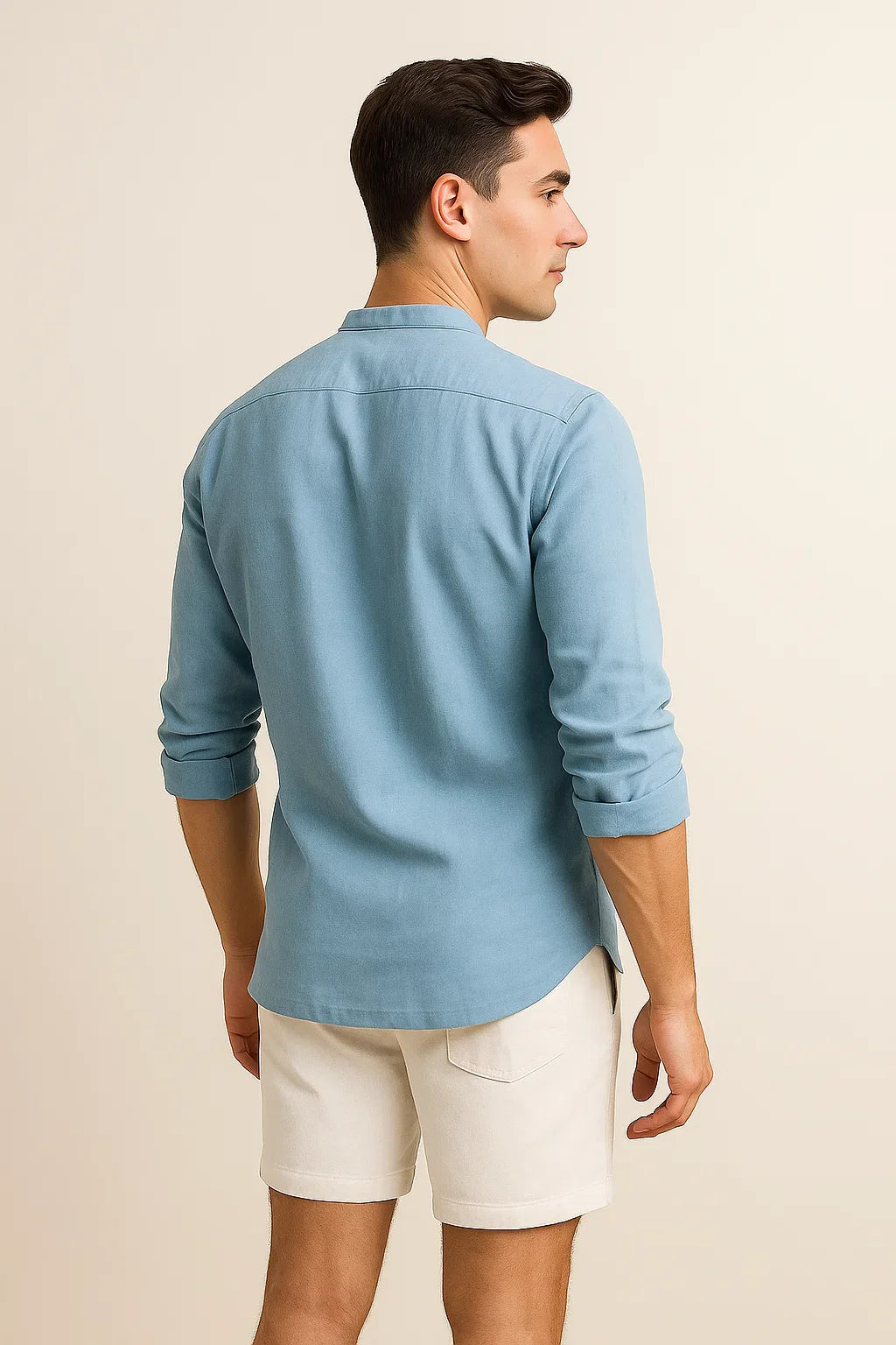 Men’s Elegant Shirt – Light Blue