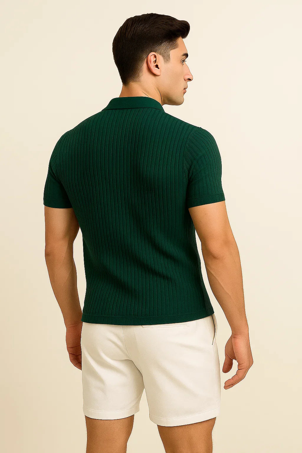 Classic All Season Men's Body Fit Polo – Dark Green