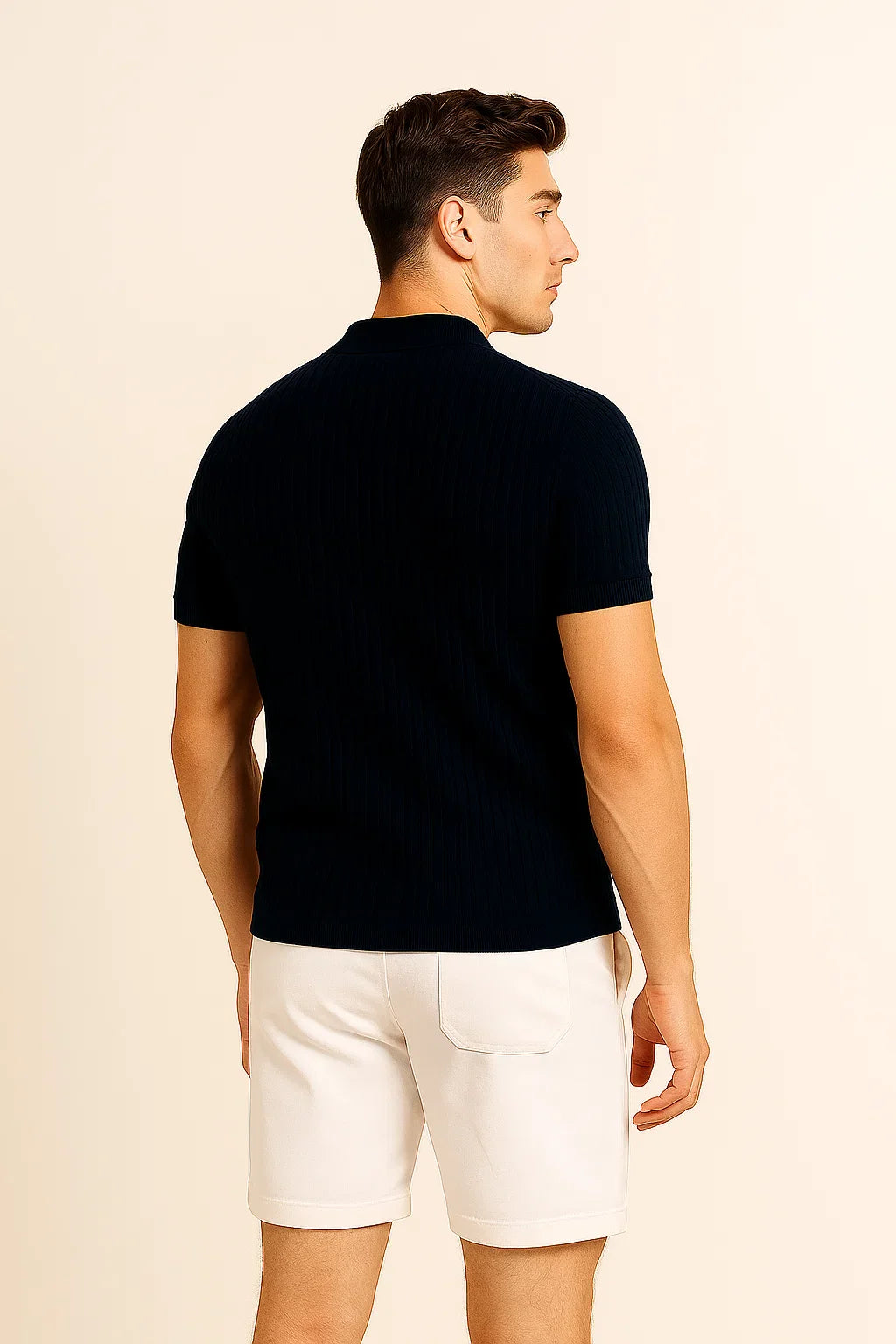 Classic All Season Men's Body Fit Polo – Dark Blue