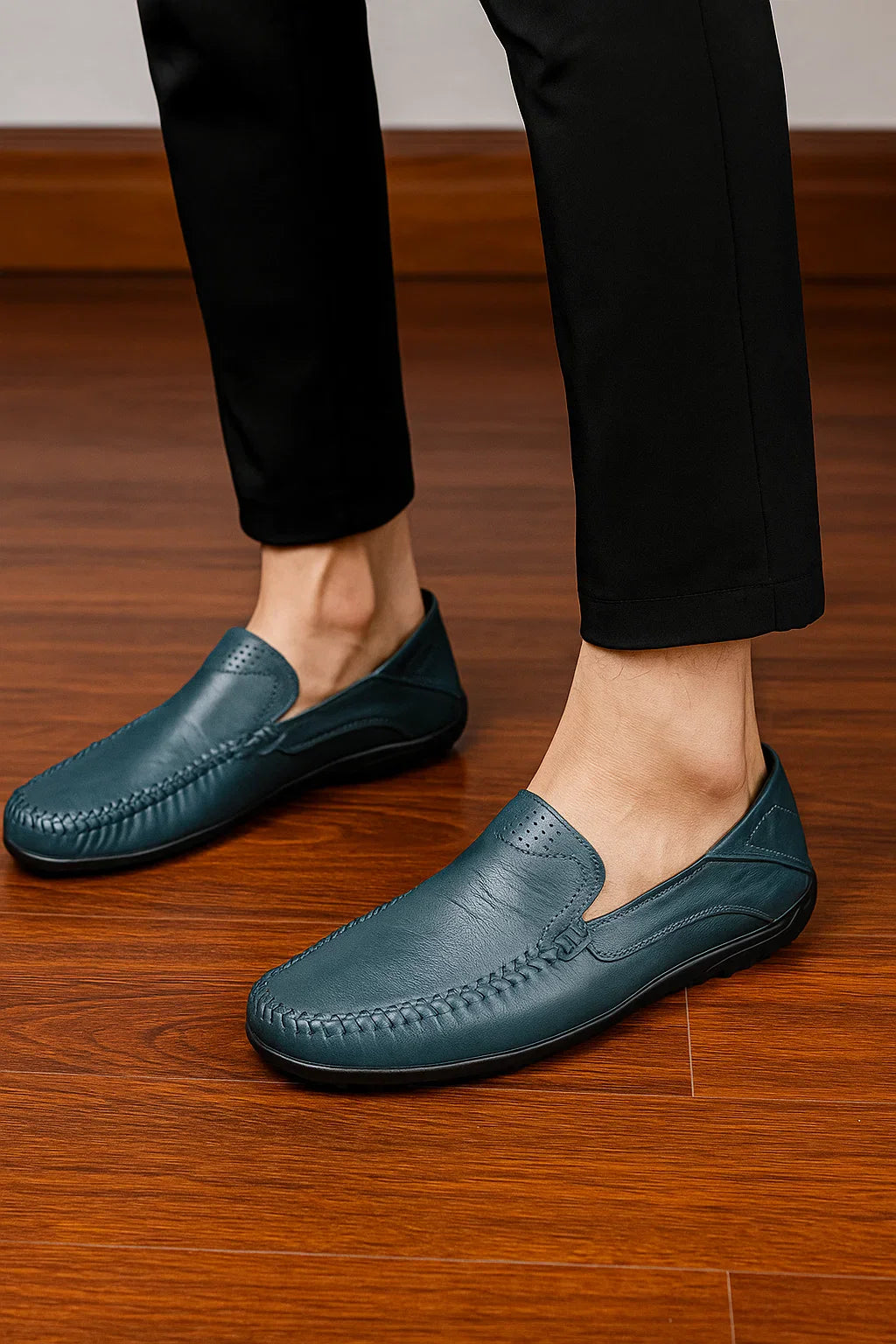 Aurelio Men’s Loafers Blue