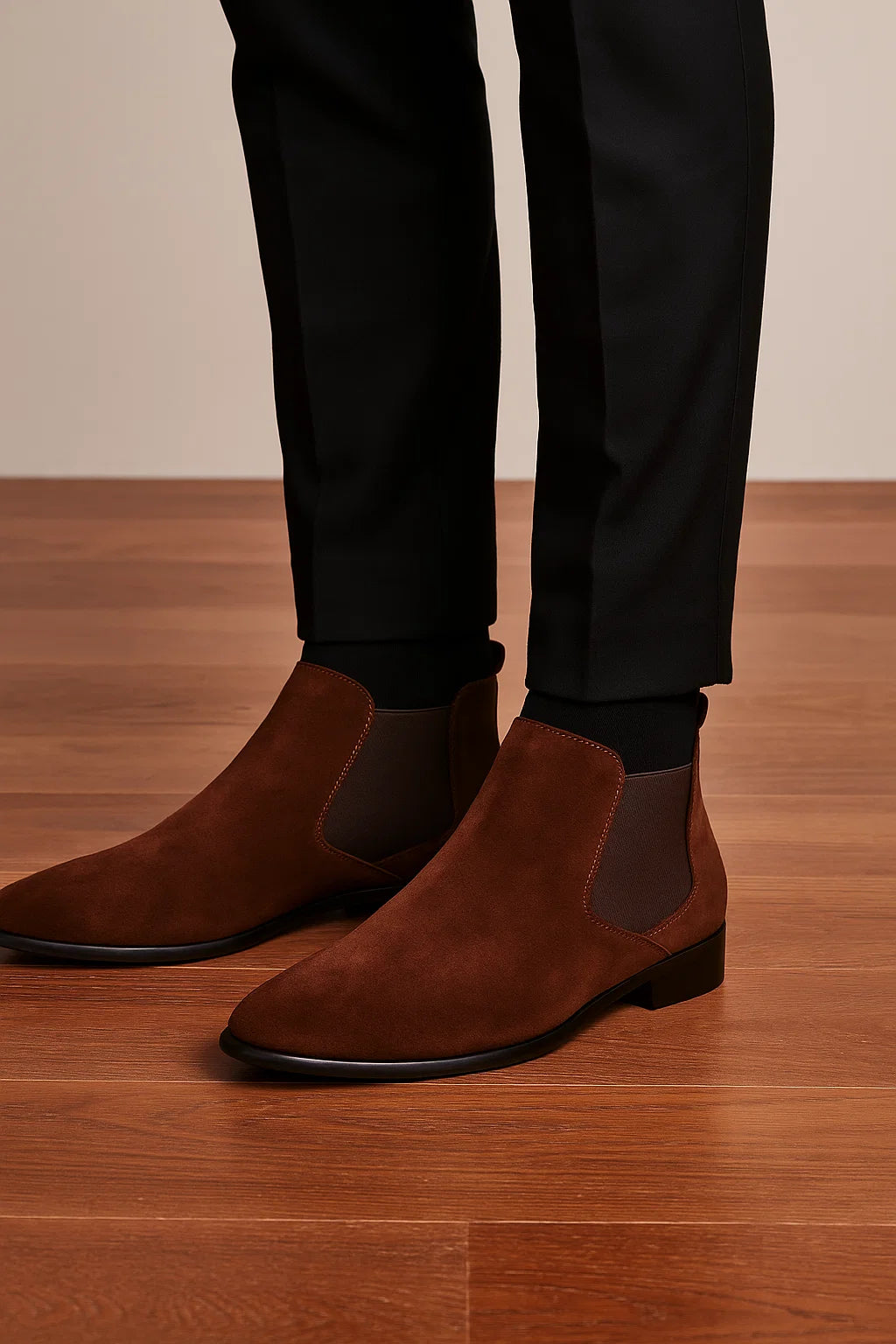 Classic Men’s Chelsea Boots - Dark Brown