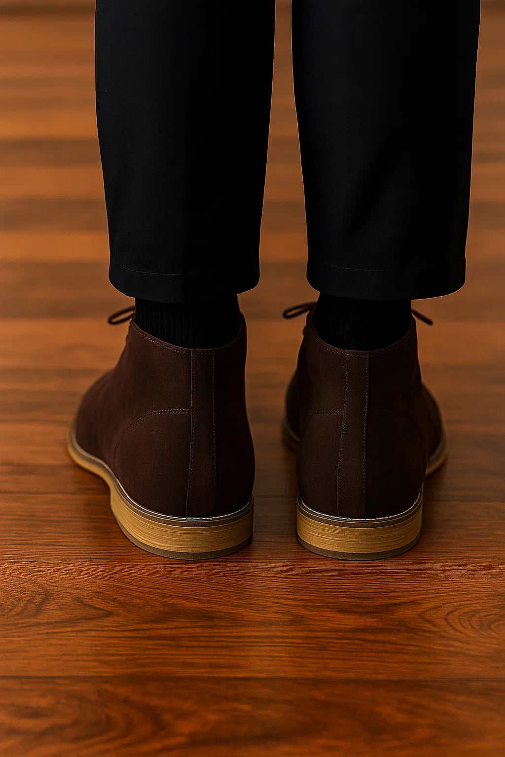 Classic Men’s Desert Boots – Suede Brown