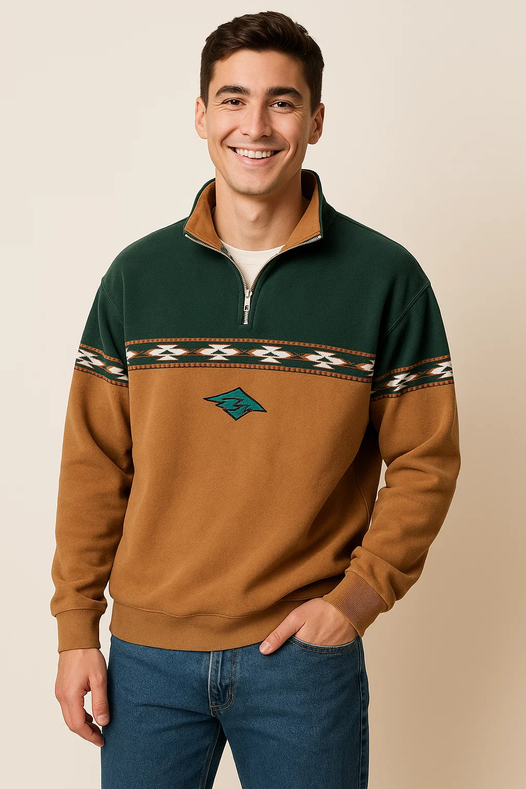 Men's Retro Style Fall Sweater