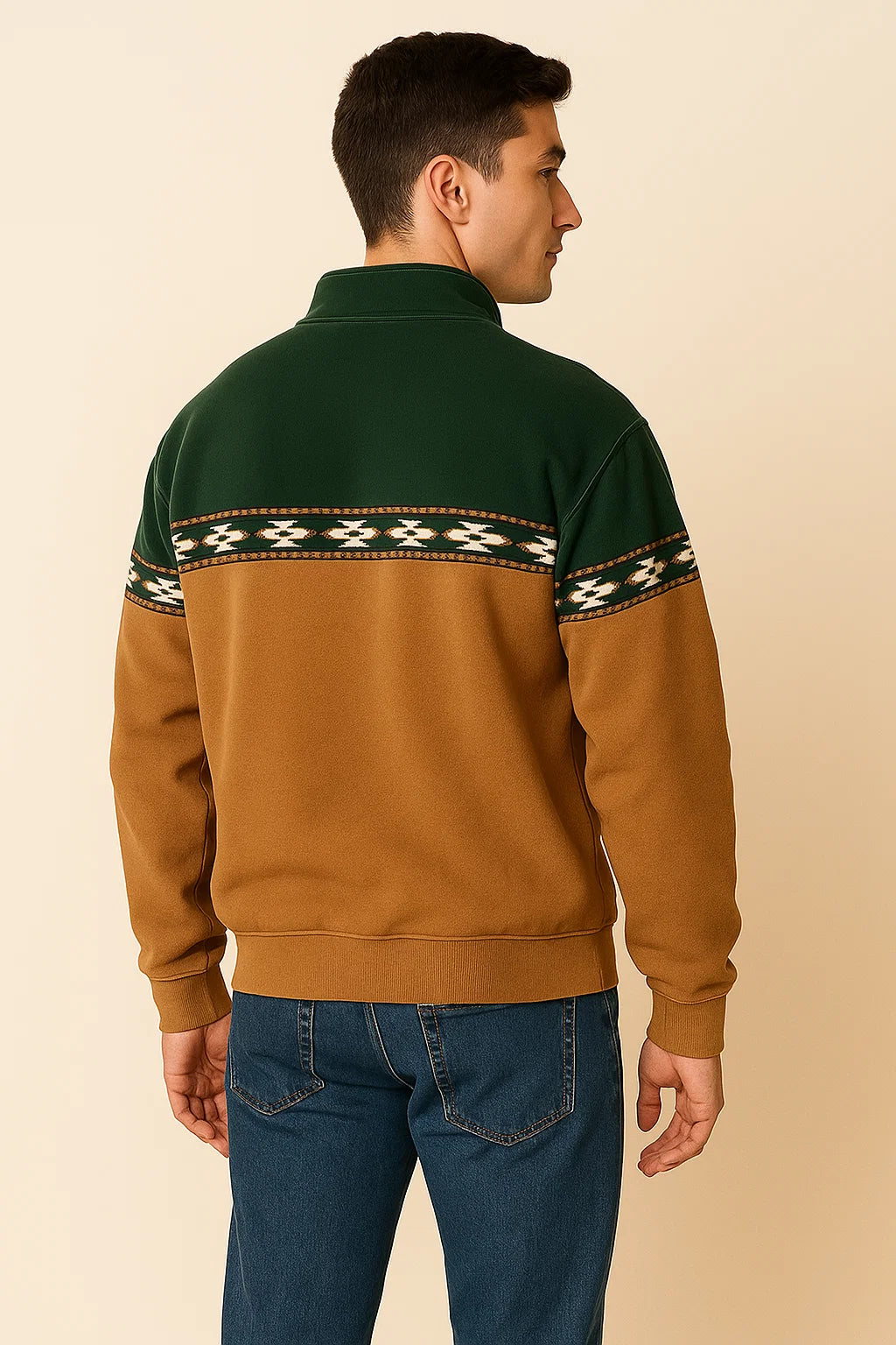 Men's Retro Style Fall Sweater