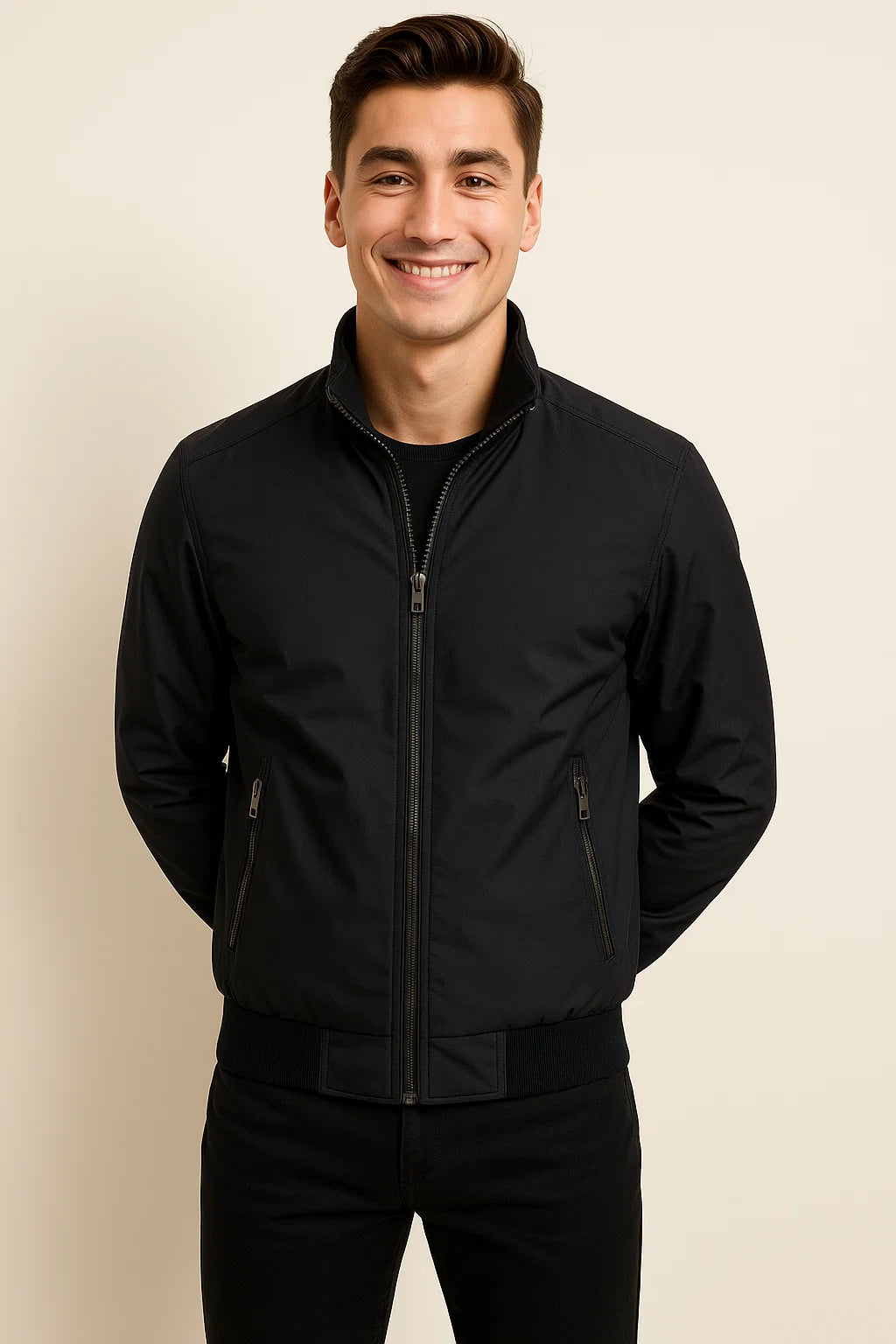 Men's Classic All-Season Jacket - Black
