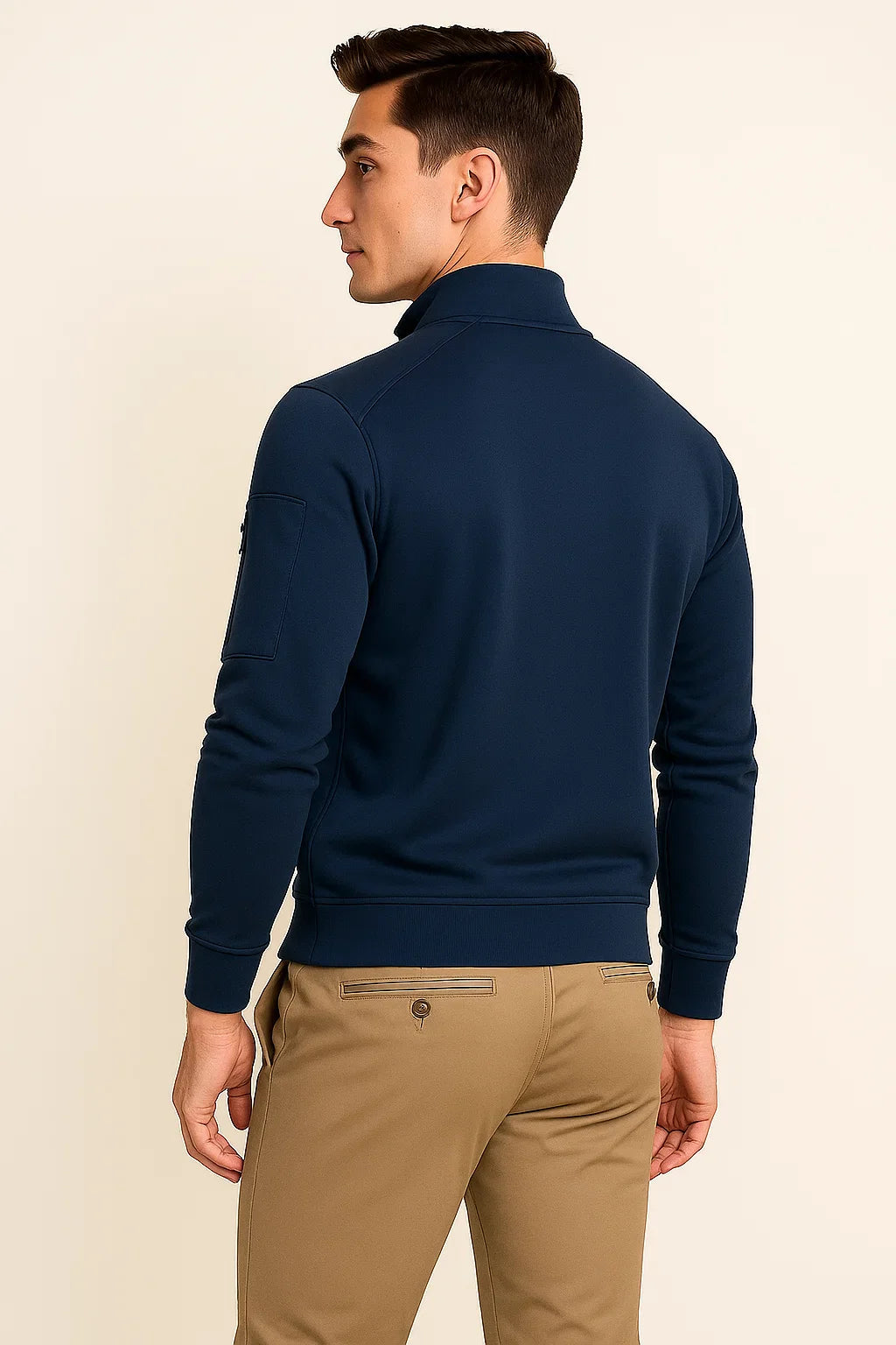 Men's Modern Style Trendy Sweater - Blue