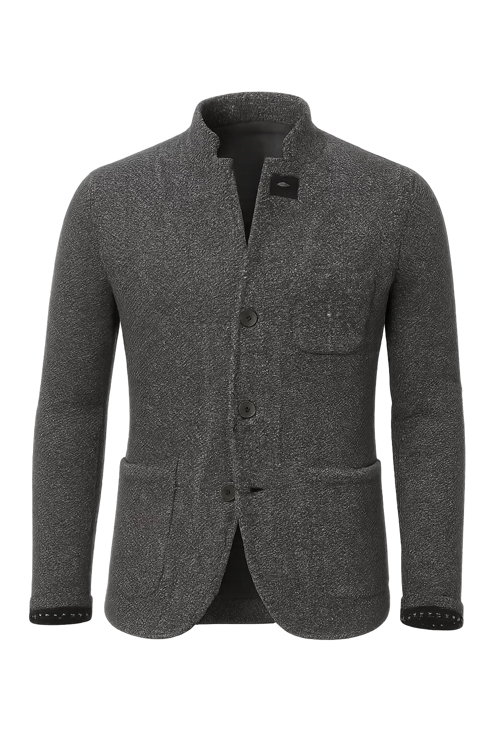 Men's Retro Button-down Cardigan - Gray