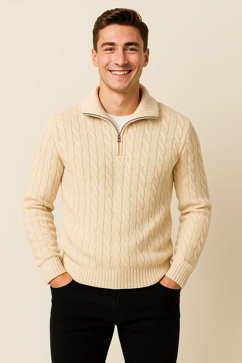 Men's Felato Autumn Jumper - Beige