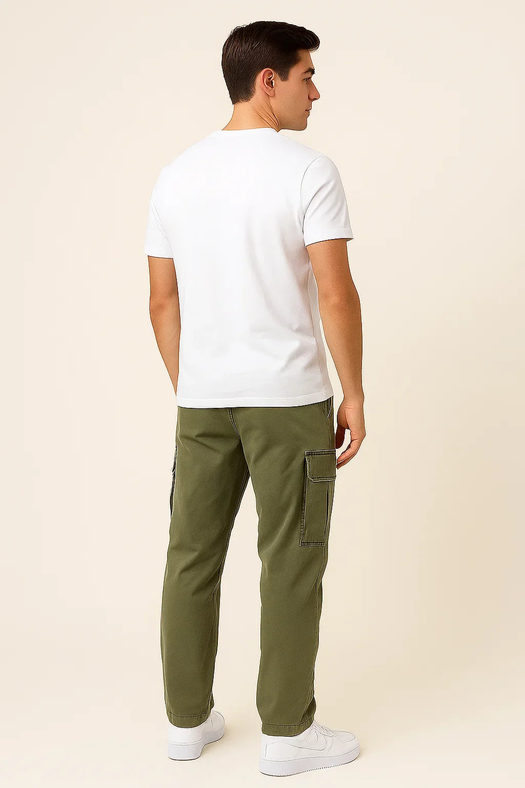 Men's Multifunctional Cargo Pants - Light Army Green