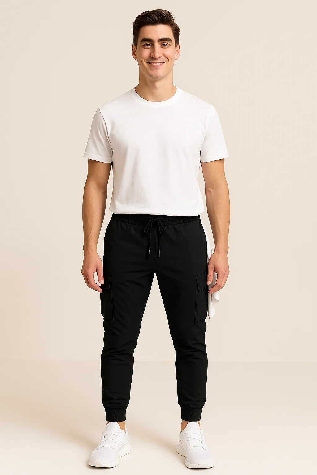 Men's Modern Style Training Cargo Sweatpants