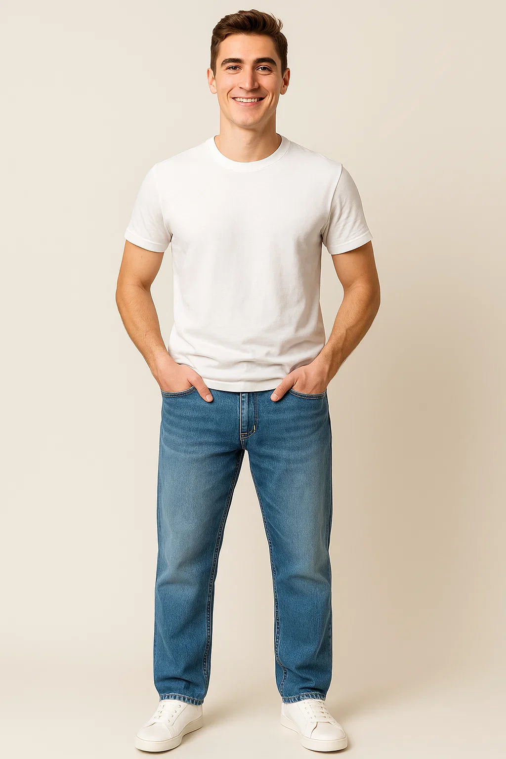 Men's Classic Straight Leg Jeans