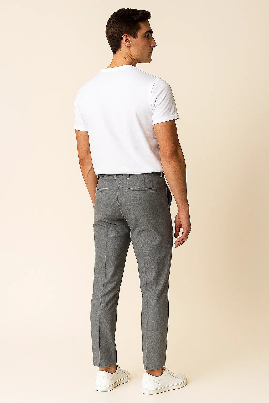 Men's Smart-Casual Tapered Chino Pants