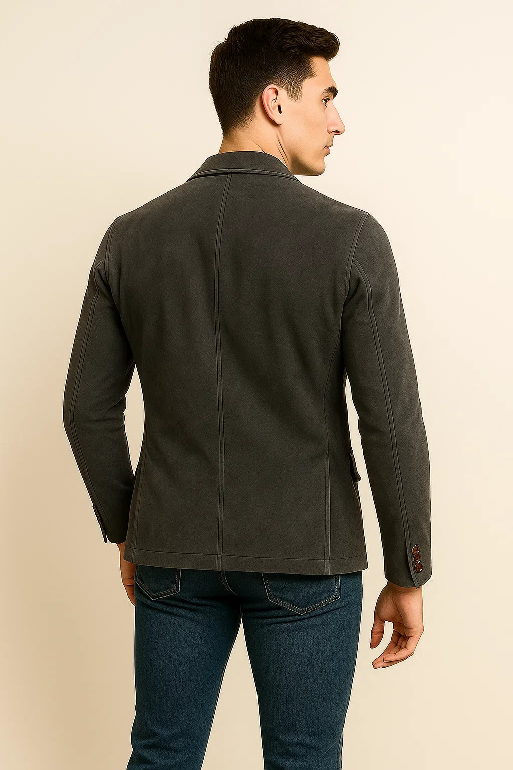 Men's Vintage Style Double Breasted Jacket
