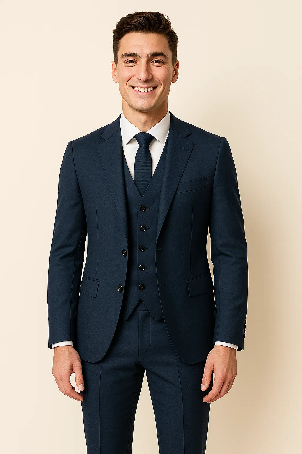 Formal Men's 3-Piece Set – Blue