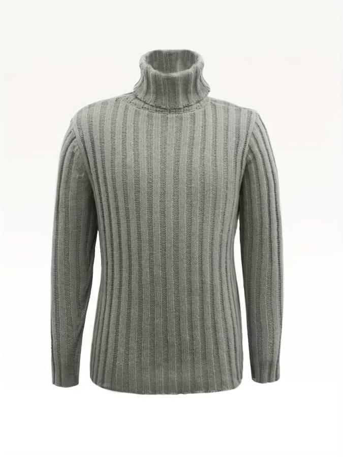 Modern Casual Turtleneck Sweater