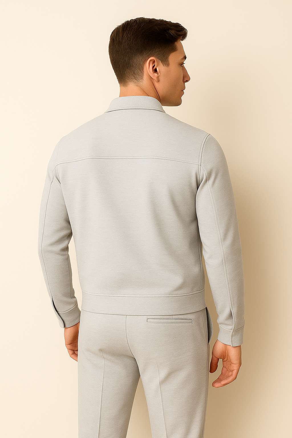 Trendy Summer Men's Set – Gray