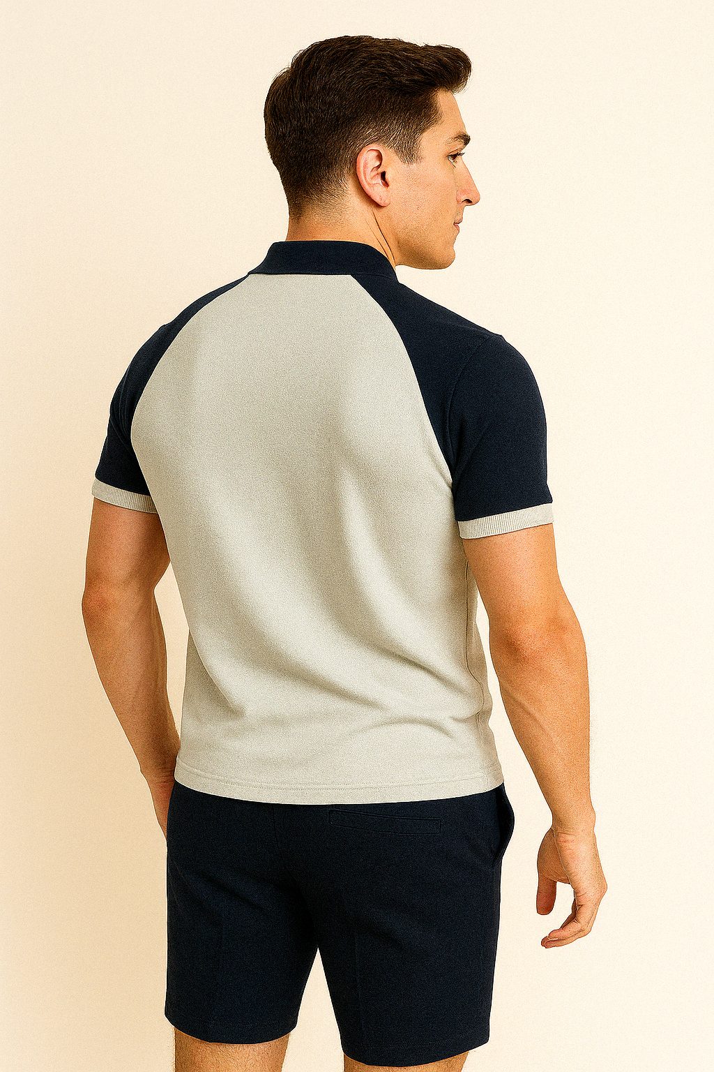 Stylish Men's Set for Summer Light blue