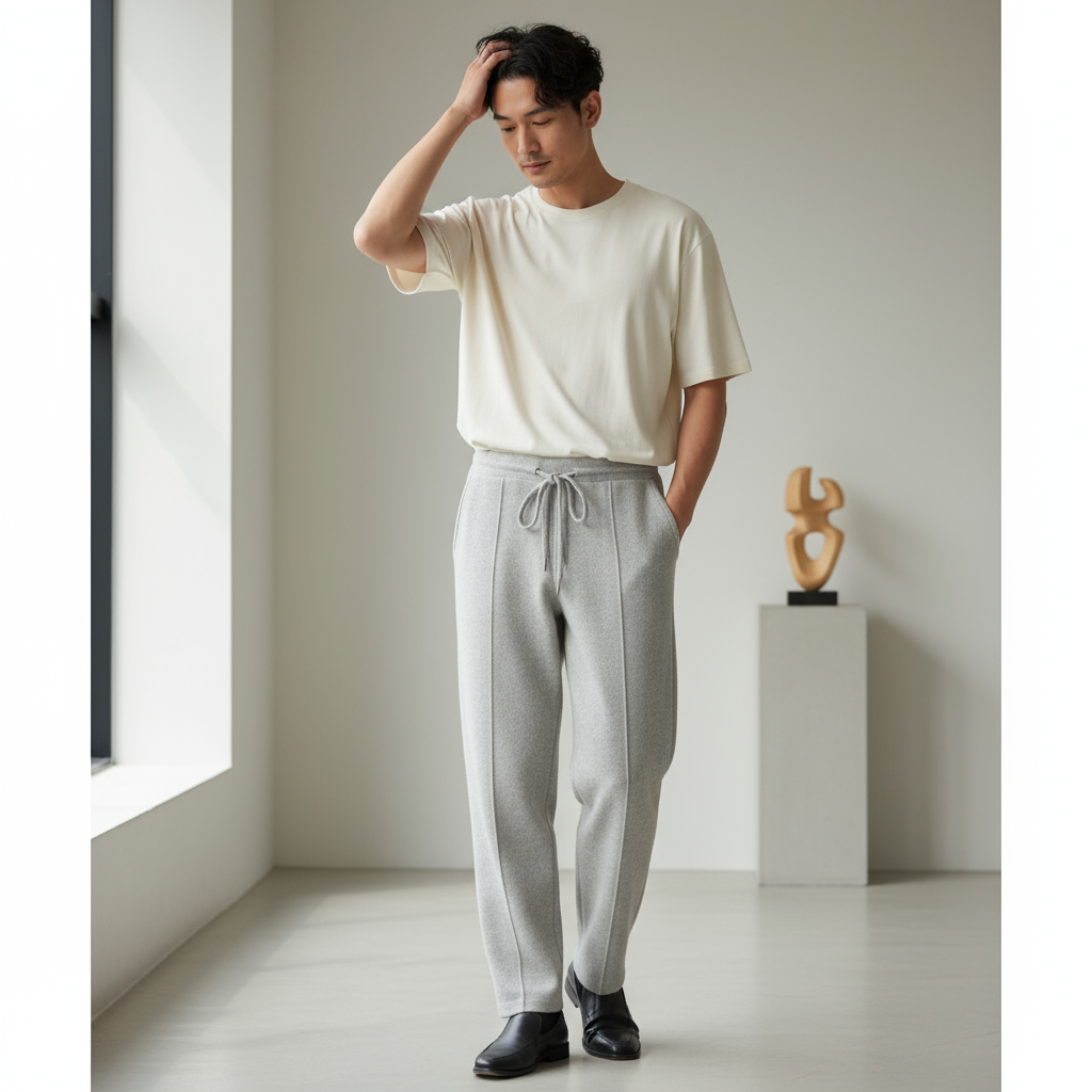 Men’s Relaxed Jogger Pants – Drawstring Waist & Everyday Casual Fit