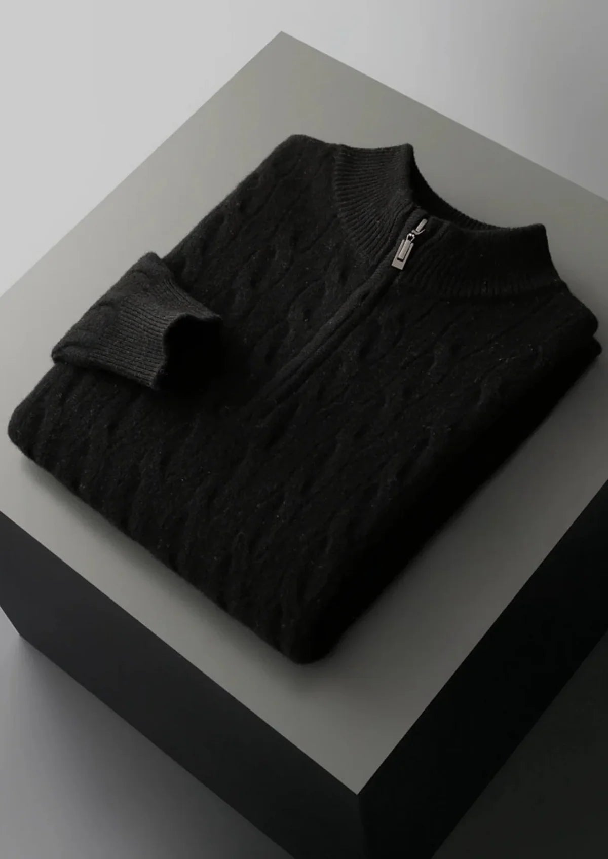 Men’s Half-Zip Sweater – Classic Knit Design & Refined Everyday Layer