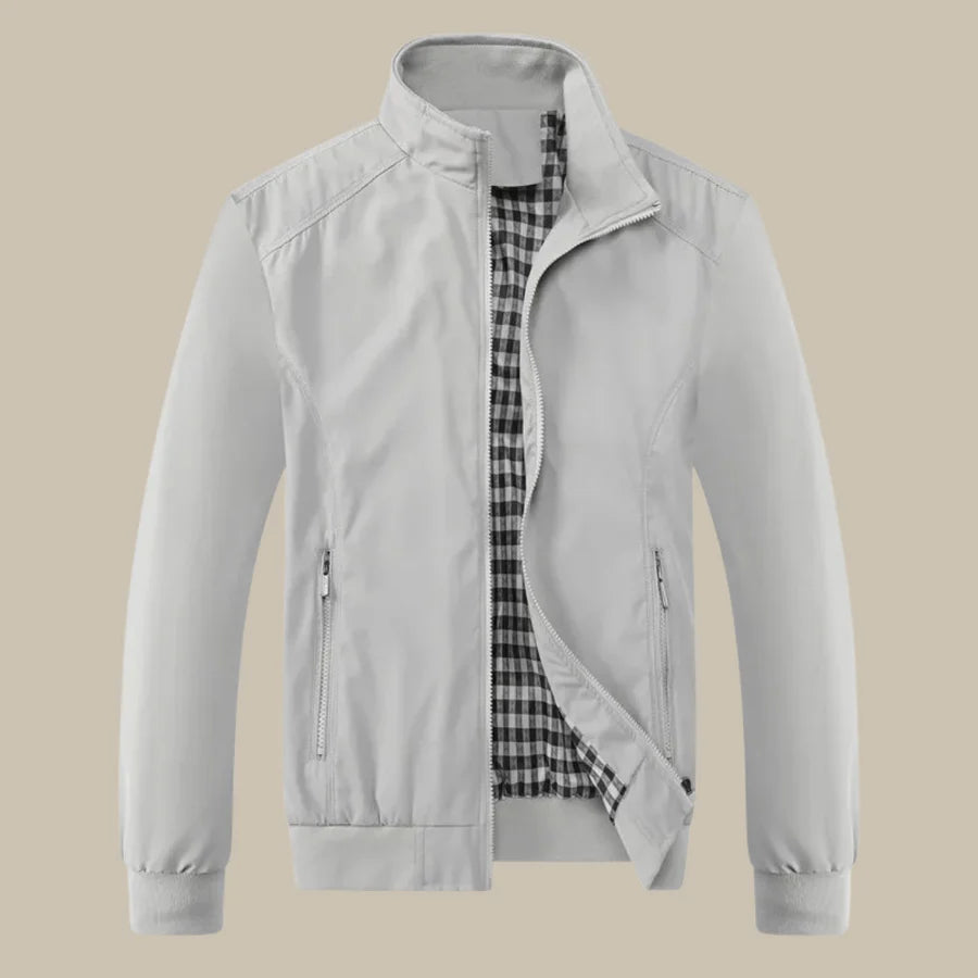 Men's Classic All-Season Jacket - Light Gray
