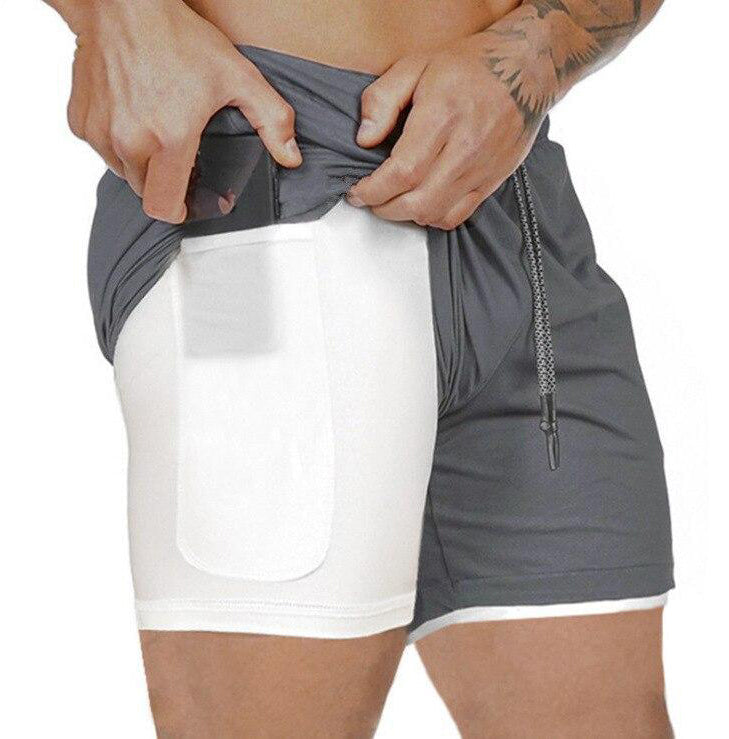 Men's Signature Lightweight Fitness Shorts Gray